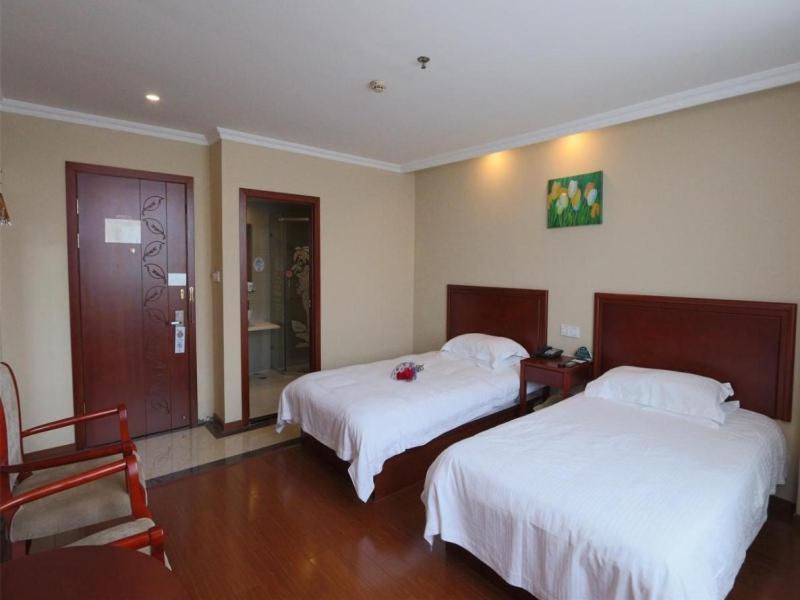Greentree Inn Shanghai Pudong Airport Huaxia East Road Railway Station Shell Hotel Zewnętrze zdjęcie