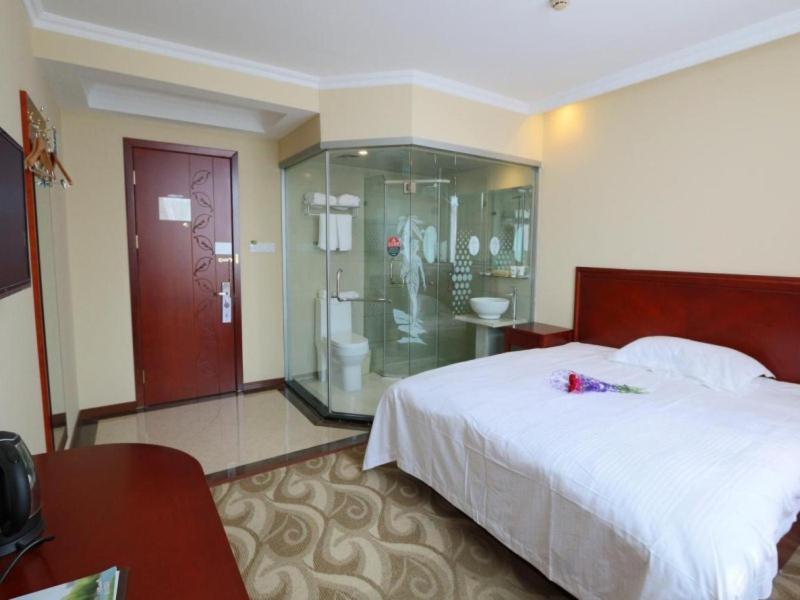 Greentree Inn Shanghai Pudong Airport Huaxia East Road Railway Station Shell Hotel Zewnętrze zdjęcie