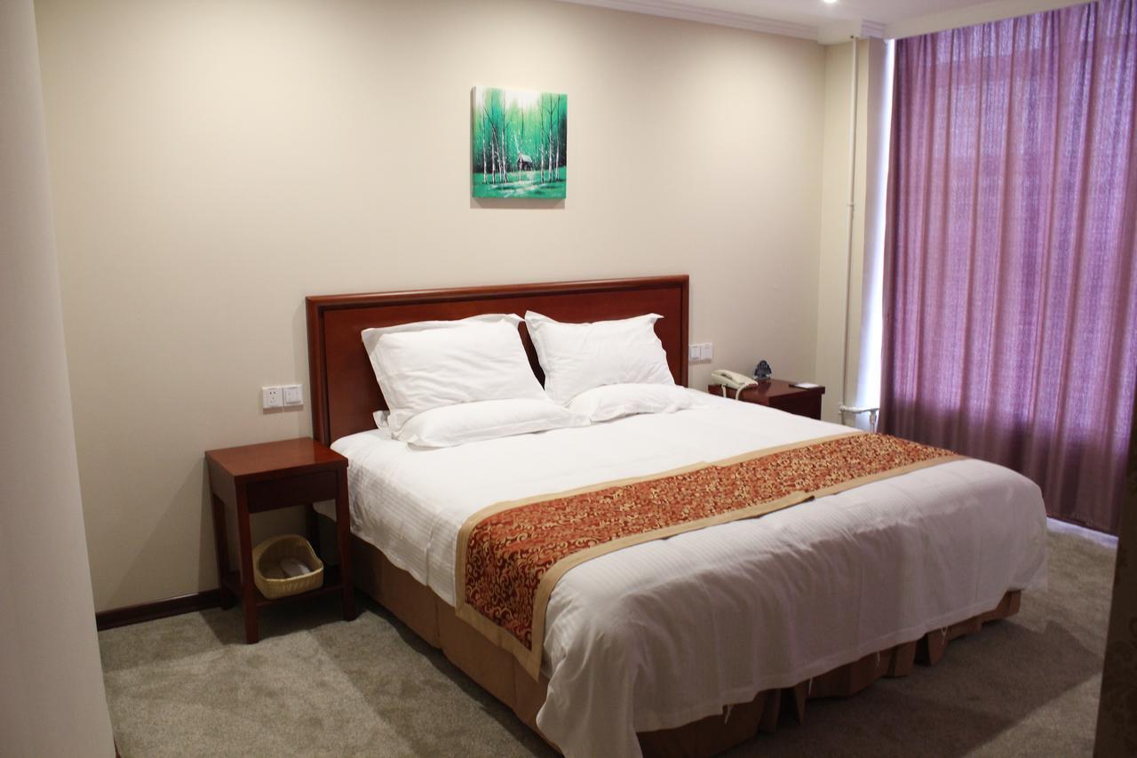 Greentree Inn Shanghai Pudong Airport Huaxia East Road Railway Station Shell Hotel Zewnętrze zdjęcie
